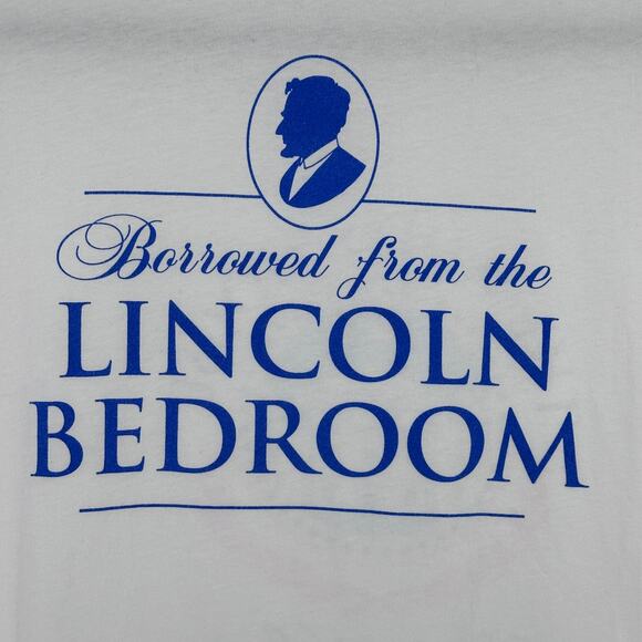 The White House Presidential Guest Lincoln Bedroom Souvenir Nightgown Sz OS - Picture 4 of 6